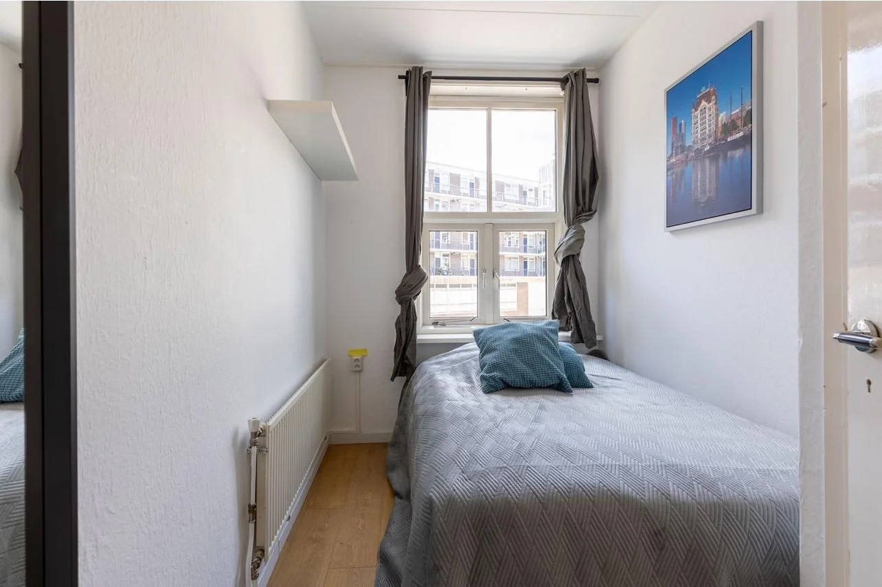 Foto van de Kamer gelegen aan de Jonker Fransstraat in Rotterdam