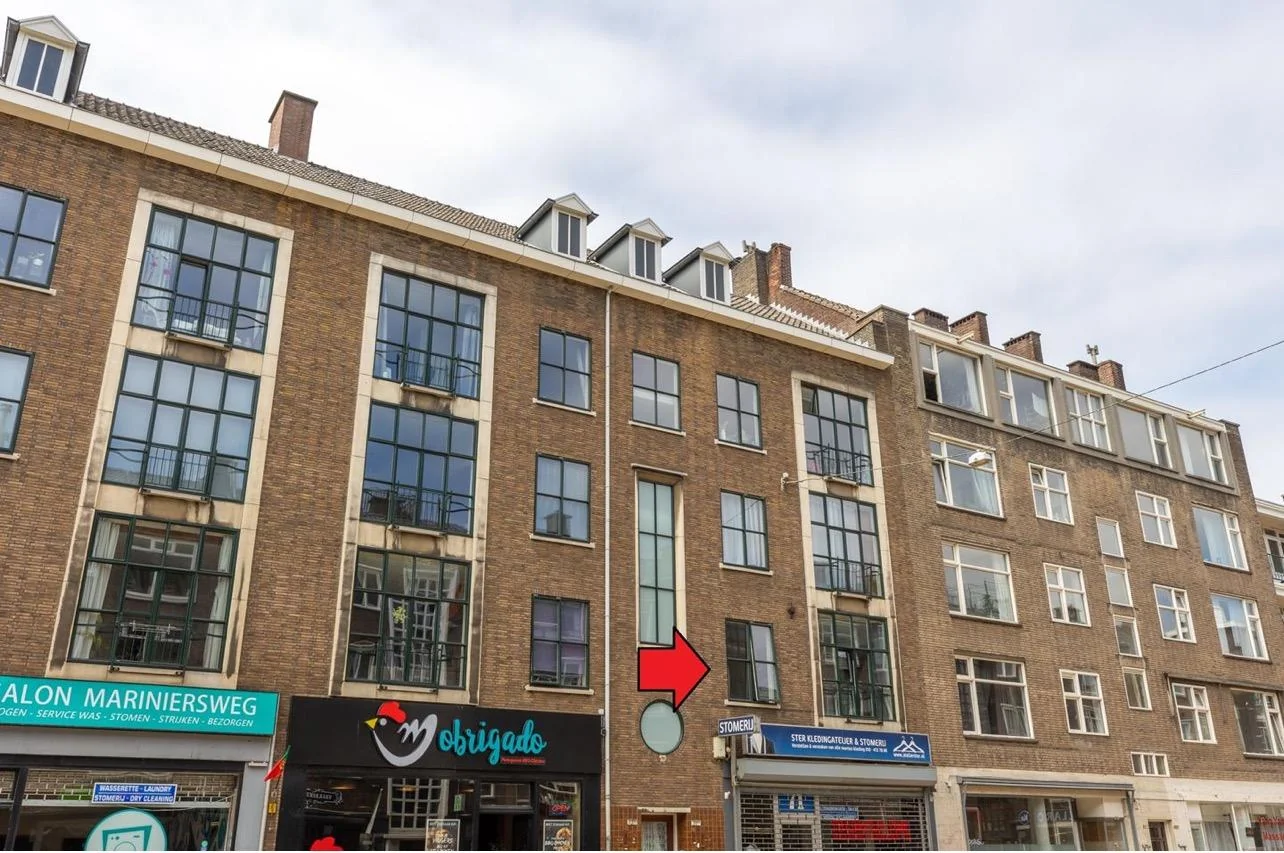 Foto van de Kamer gelegen aan de Jonker Fransstraat in Rotterdam
