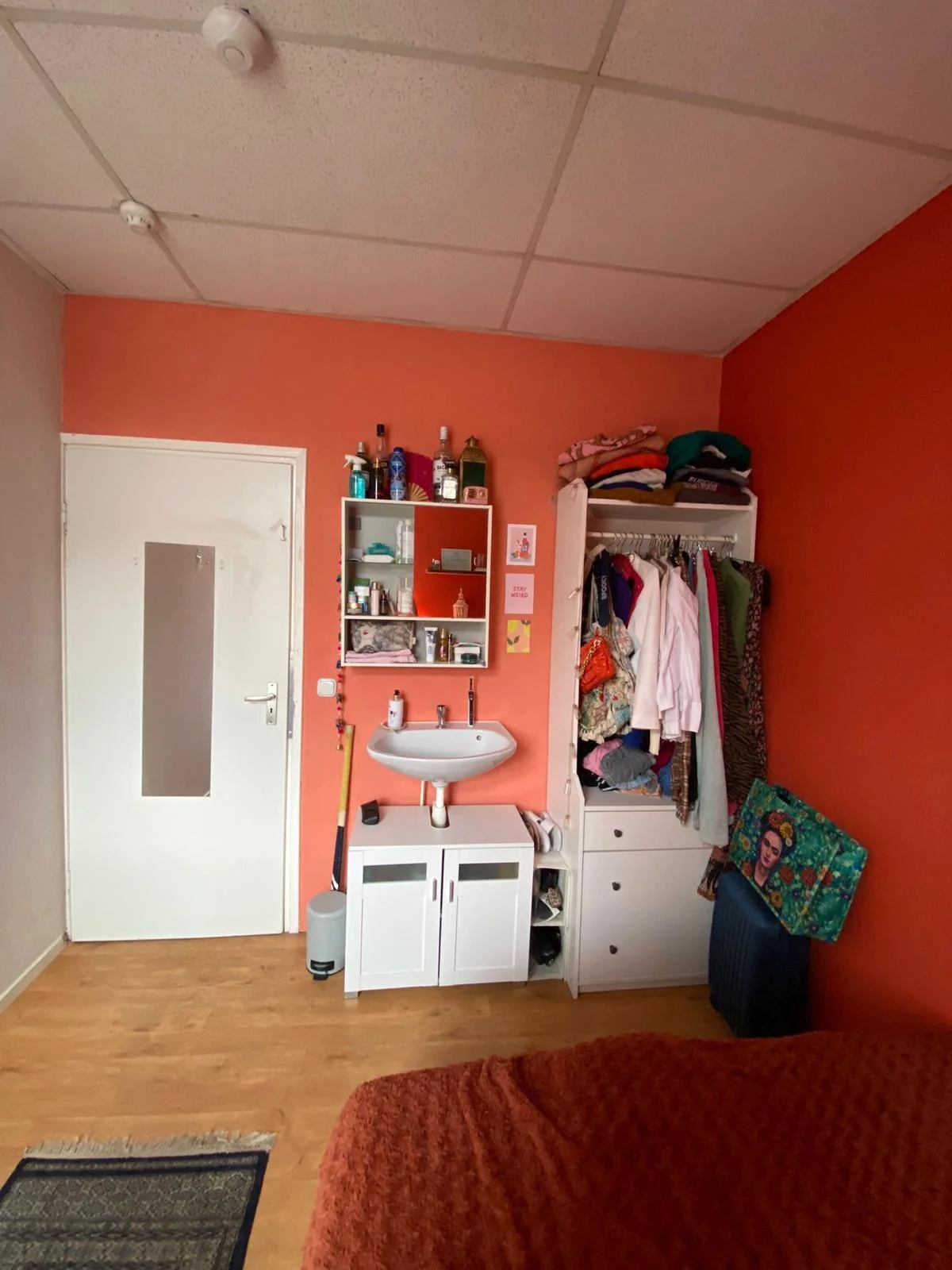 Foto van de Kamer gelegen aan de De Klomp in Enschede