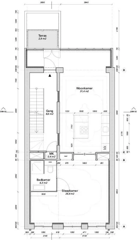 Foto van de Appartement gelegen aan de Nassauplein in Den Haag