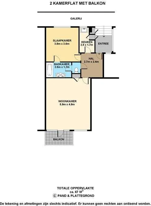 Foto van de Appartement gelegen aan de Utrechtseweg in Arnhem