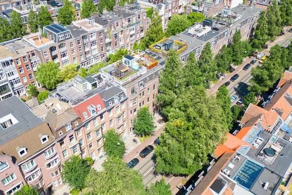 Foto van de Appartement gelegen aan de De Lairessestraat in Amsterdam