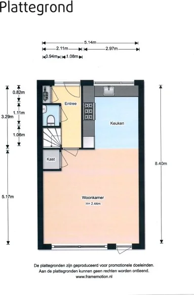 Foto van de Appartement gelegen aan de Koekoeksbloemstraat in Berkel en Rodenrijs