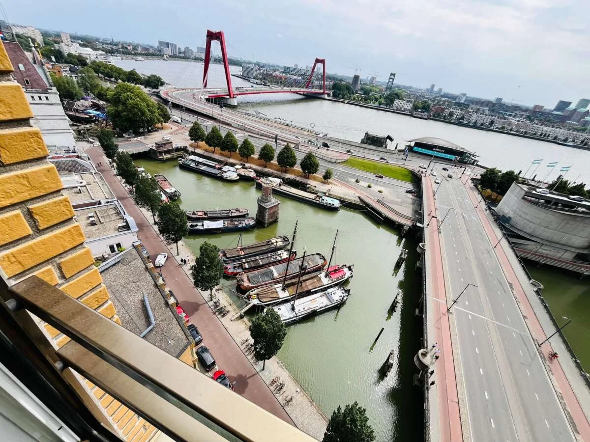 Foto van de Appartement gelegen aan de Wijnhaven in Rotterdam