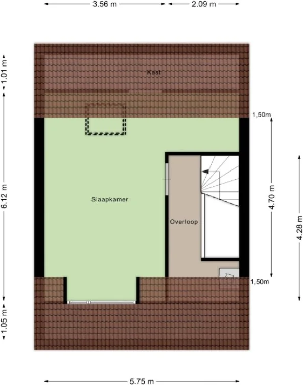 Foto van de Appartement gelegen aan de Vissen in Elst