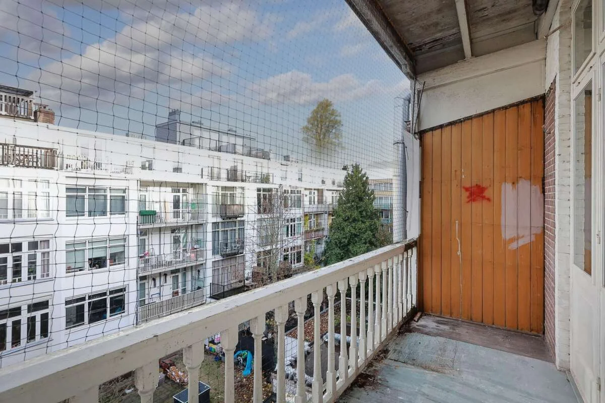 Foto van de Appartement gelegen aan de Pretoriusstraat in Amsterdam