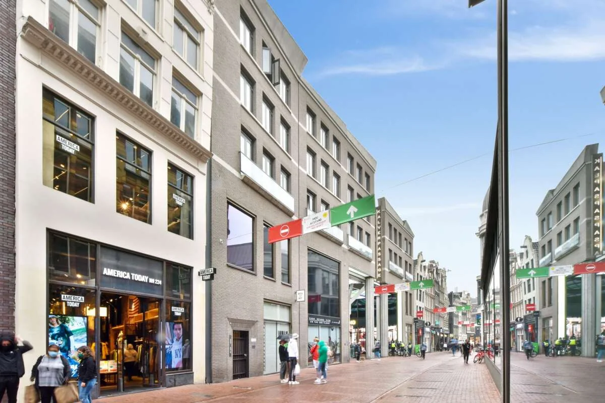 Foto van de Appartement gelegen aan de Kalverstraat in Amsterdam