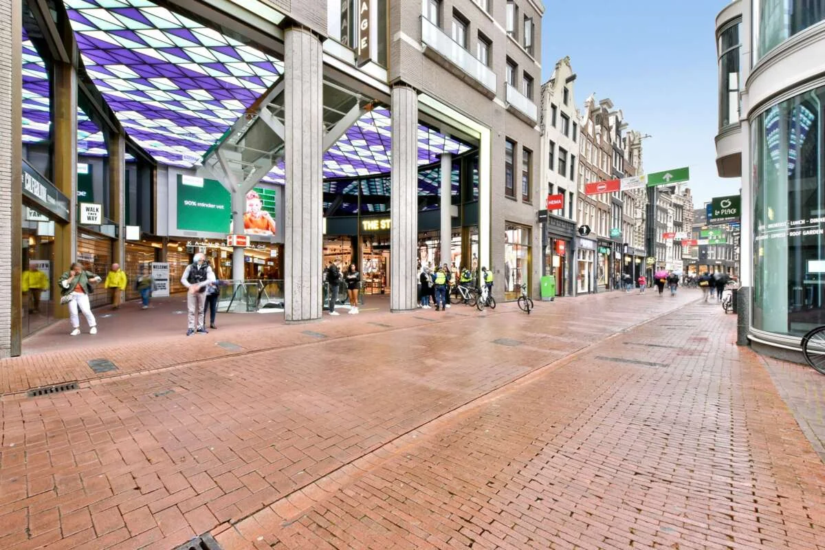 Foto van de Appartement gelegen aan de Kalverstraat in Amsterdam