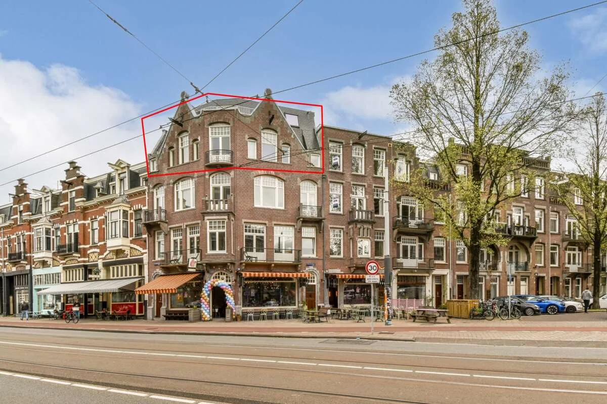 Foto van de Appartement gelegen aan de Moreelsestraat in Amsterdam