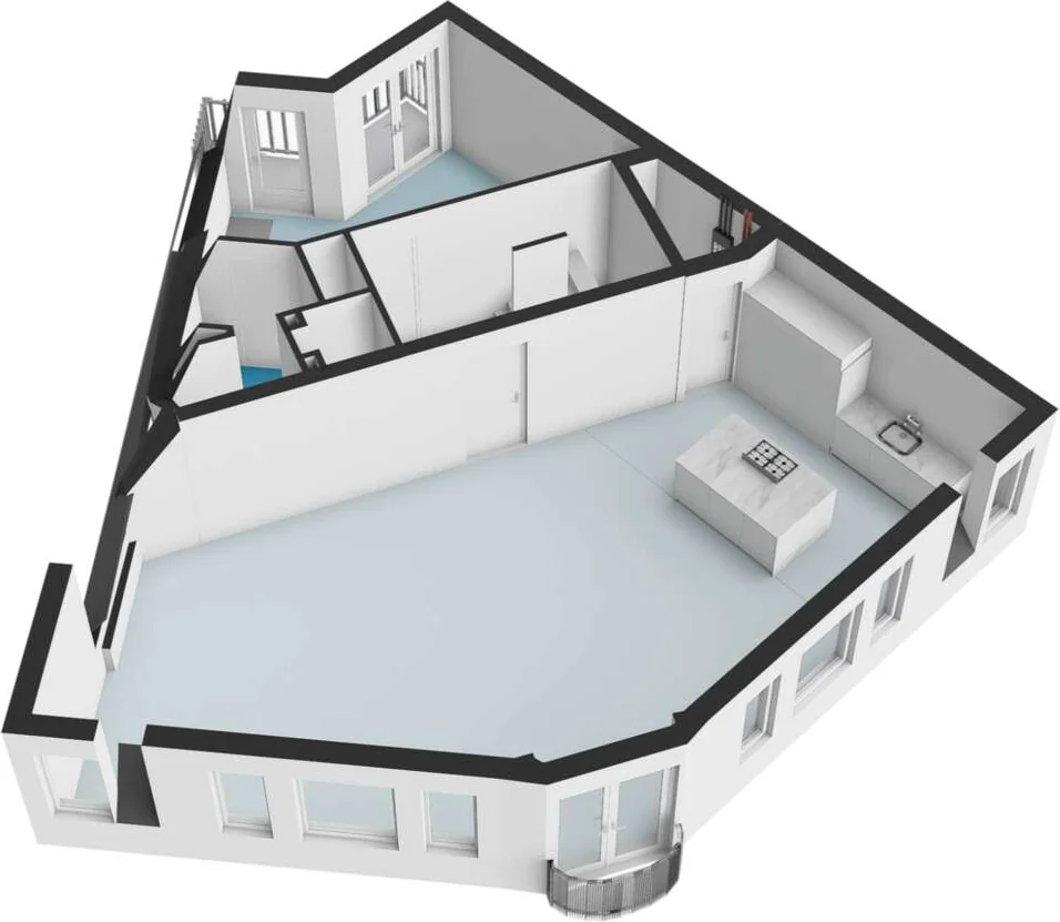 Foto van de Appartement gelegen aan de Moreelsestraat in Amsterdam