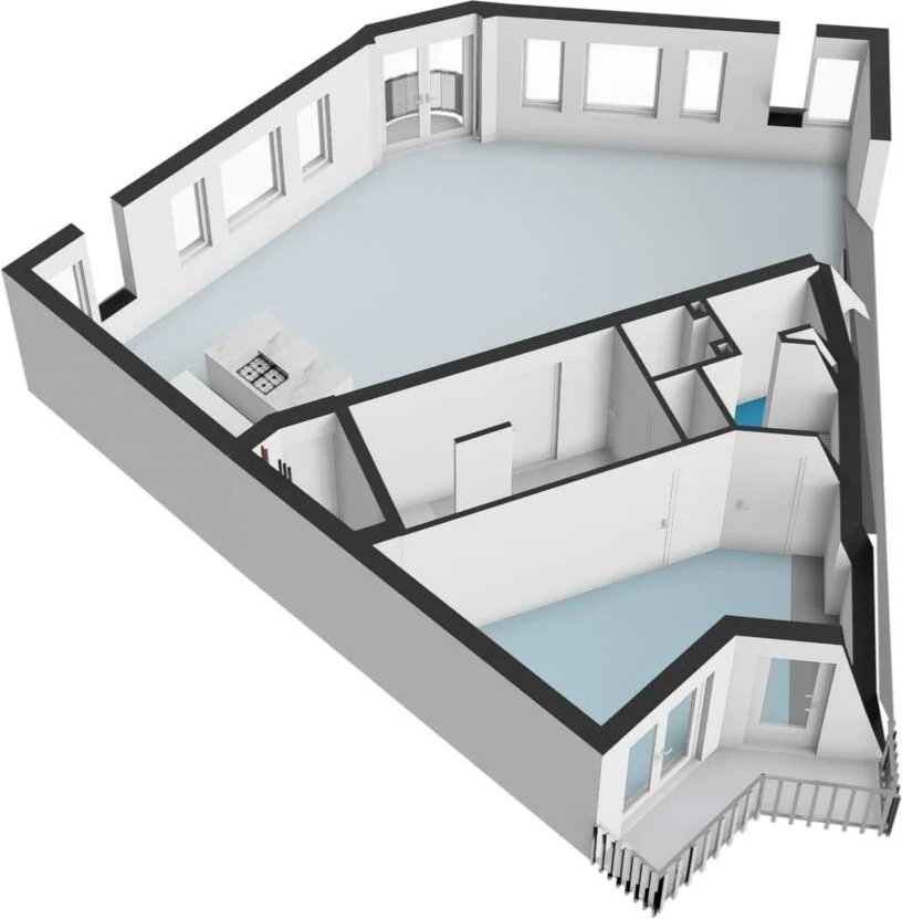 Foto van de Appartement gelegen aan de Moreelsestraat in Amsterdam