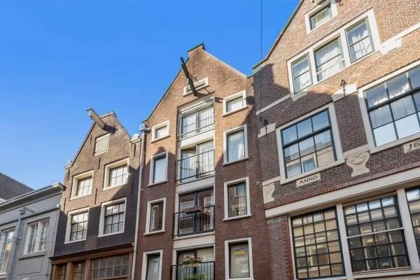 Foto van de Appartement gelegen aan de Voetboogstraat in Amsterdam