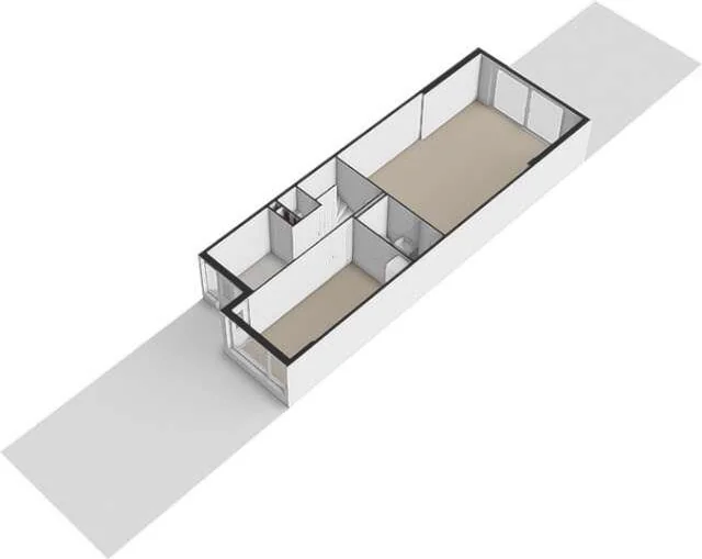 Foto van de Appartement gelegen aan de Kruidenommegang in Duivendrecht