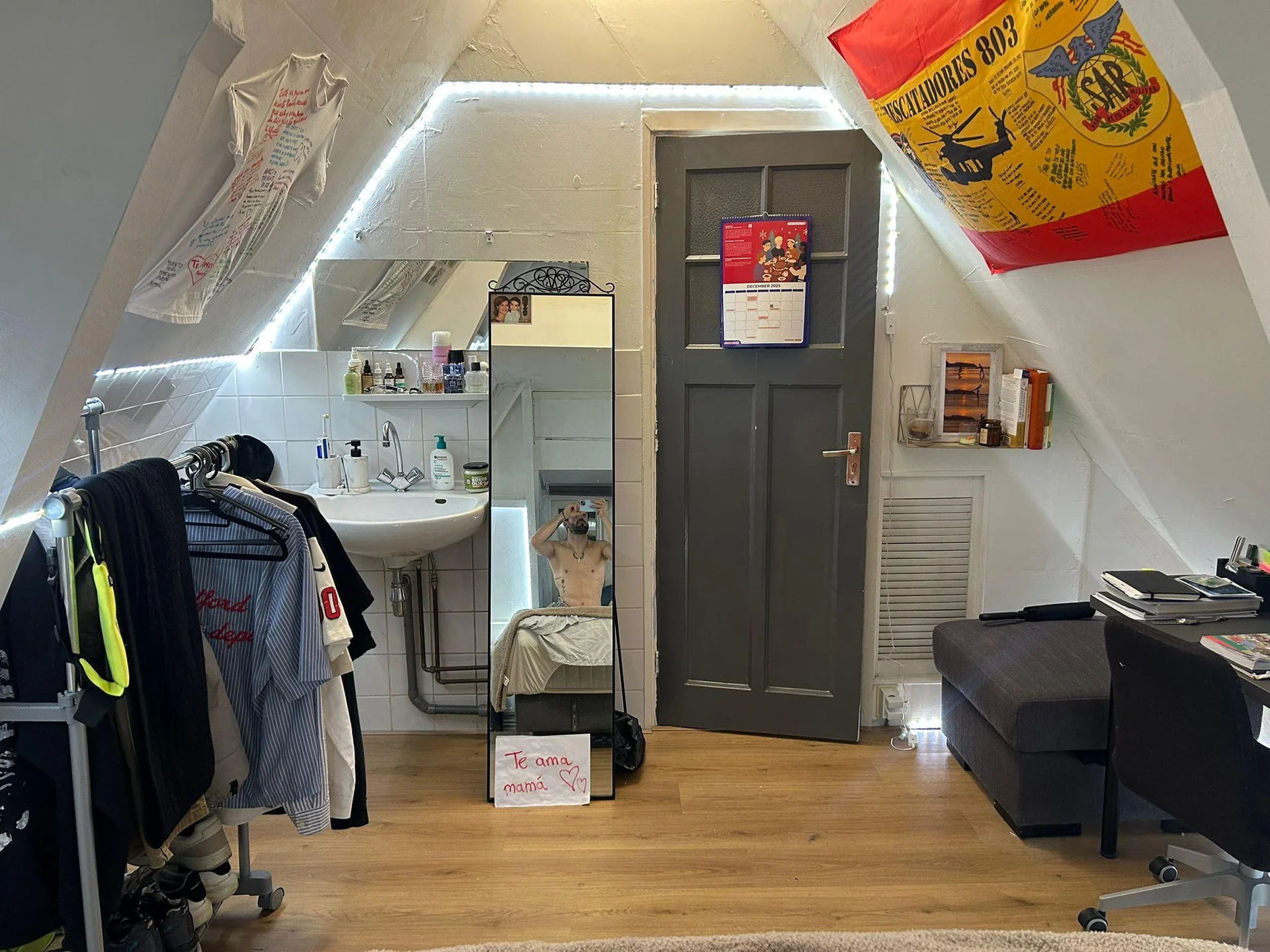 Foto van de Kamer gelegen aan de Waterloostraat in Rotterdam