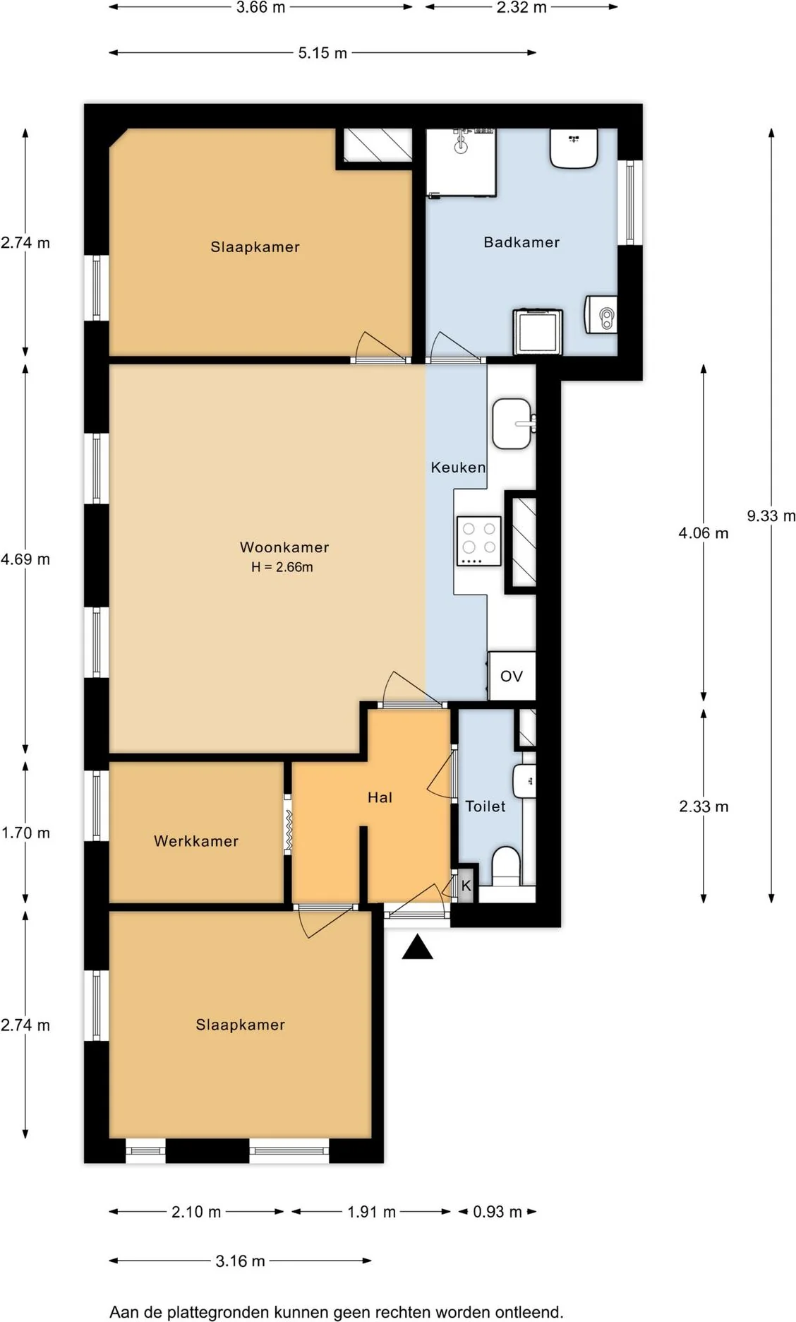 Foto van de Appartement gelegen aan de Schaepmanstraat in Amsterdam