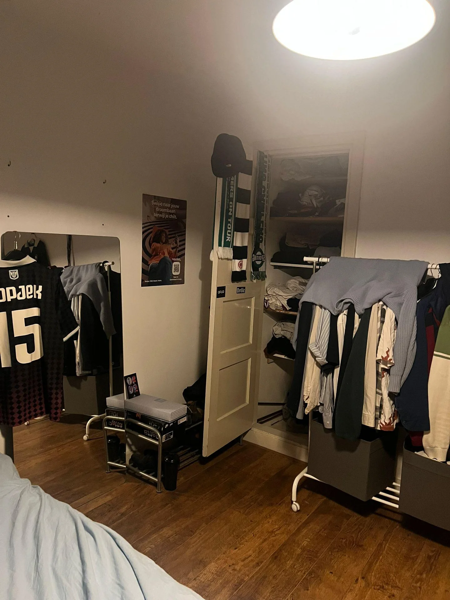 Foto van de Kamer gelegen aan de Parkweg in Groningen