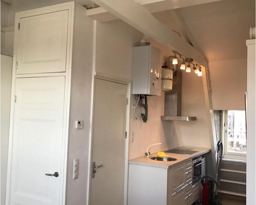 Foto van de Studio gelegen aan de Ruysdaelkade in Amsterdam