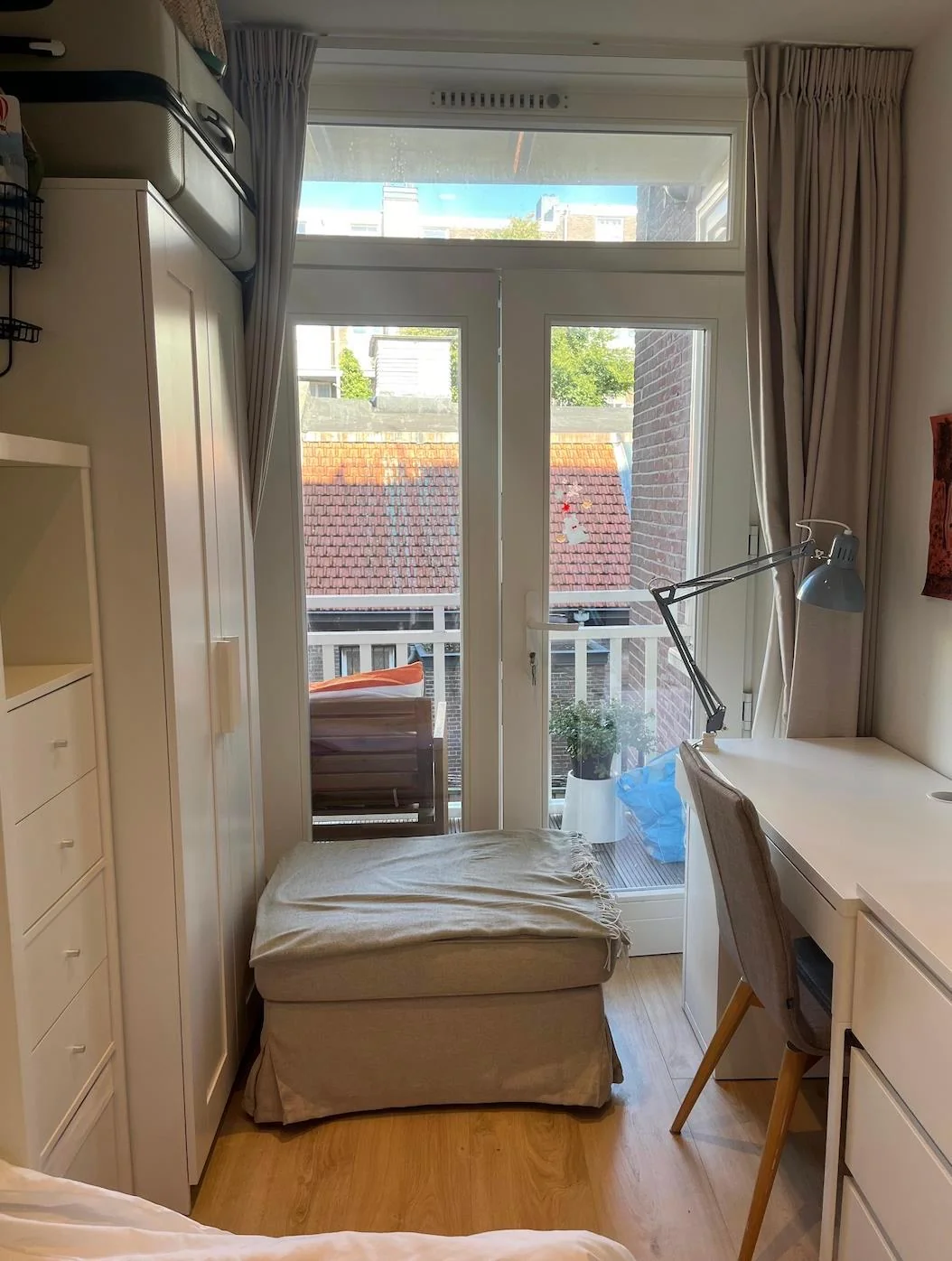 Foto van de Kamer gelegen aan de Fagelstraat in Amsterdam