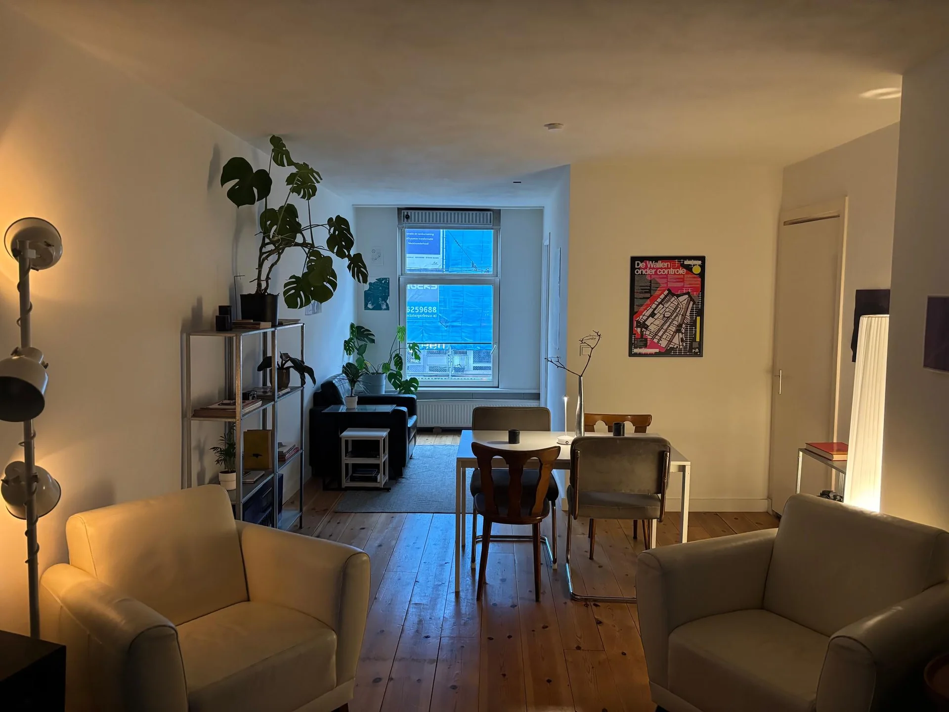 Foto van de Kamer gelegen aan de Kinkerstraat in Amsterdam