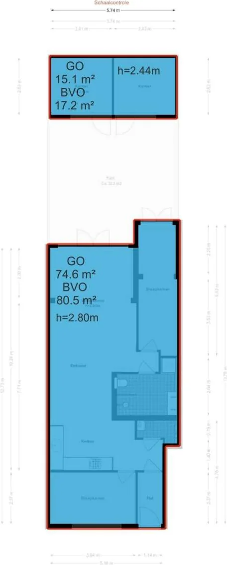 Foto van de Appartement gelegen aan de Marco Polostraat in Amsterdam