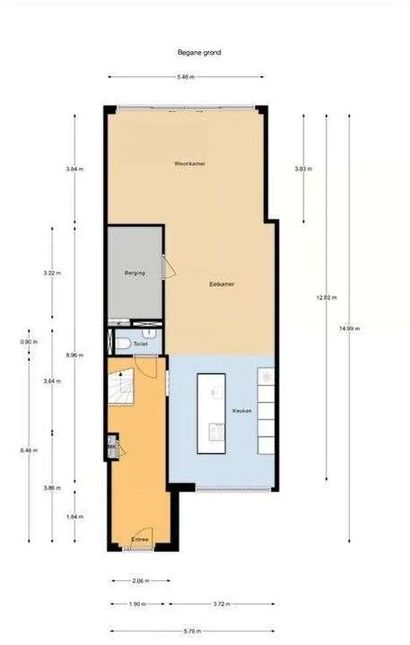Foto van de Appartement gelegen aan de Brantwijk in Amstelveen