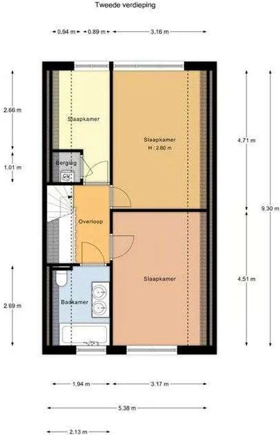 Foto van de Appartement gelegen aan de Brantwijk in Amstelveen