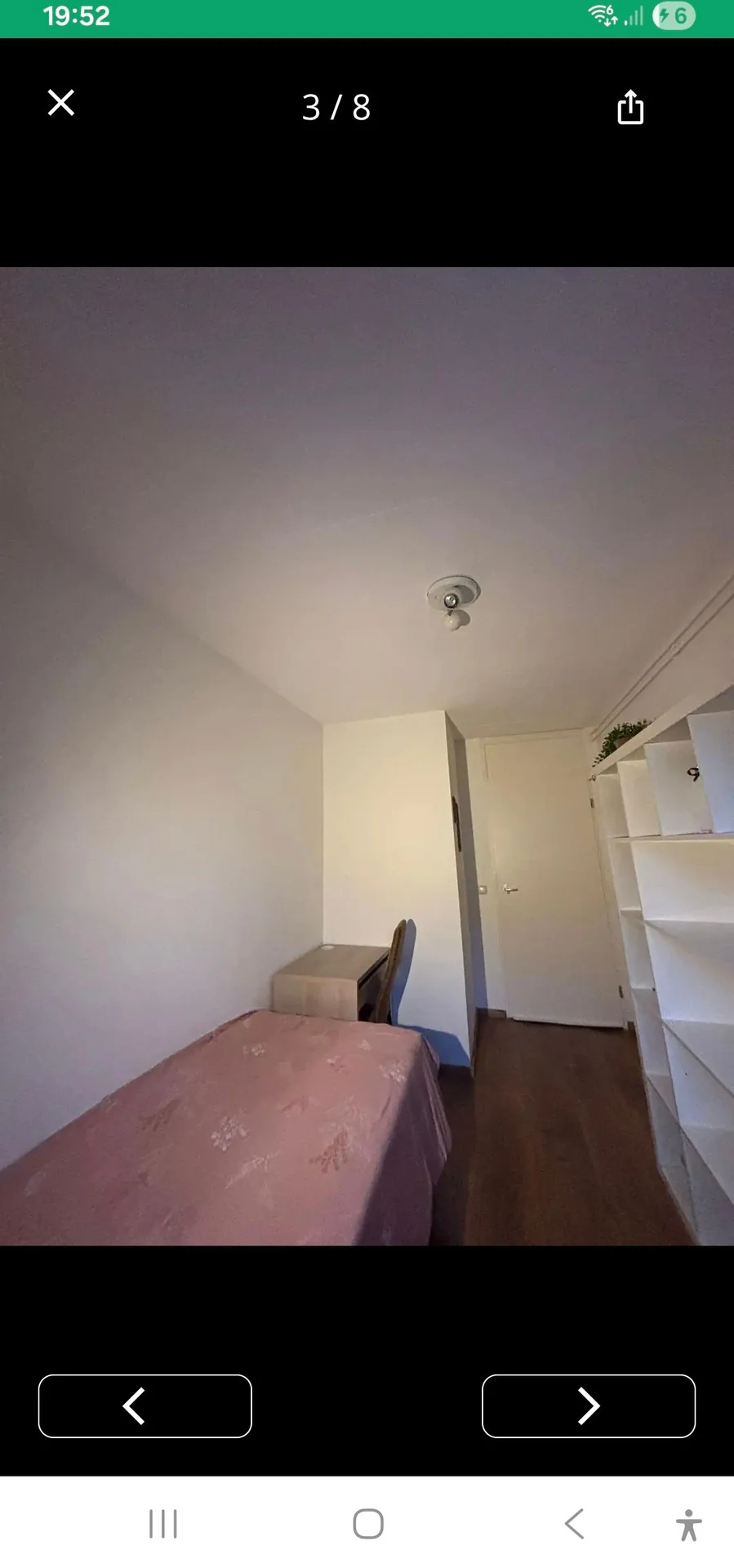 Foto van de Kamer gelegen aan de Peperstraat in Beverwijk