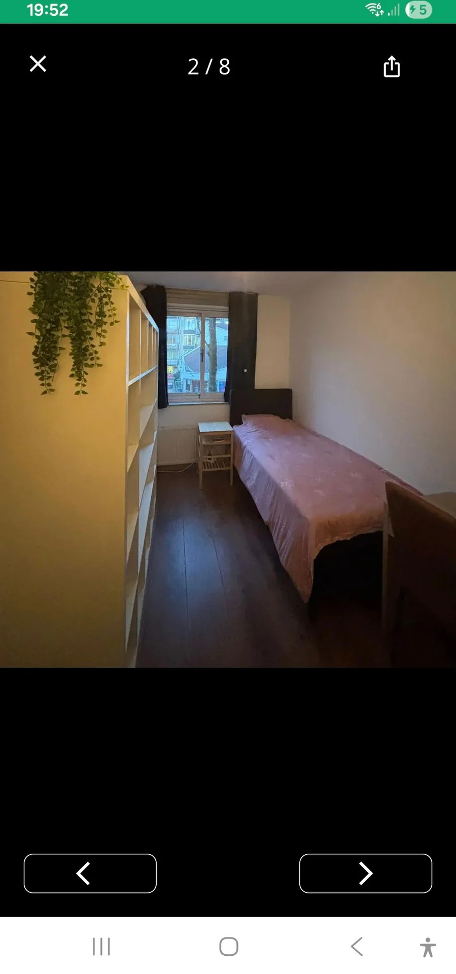 Foto van de Kamer gelegen aan de Peperstraat in Beverwijk