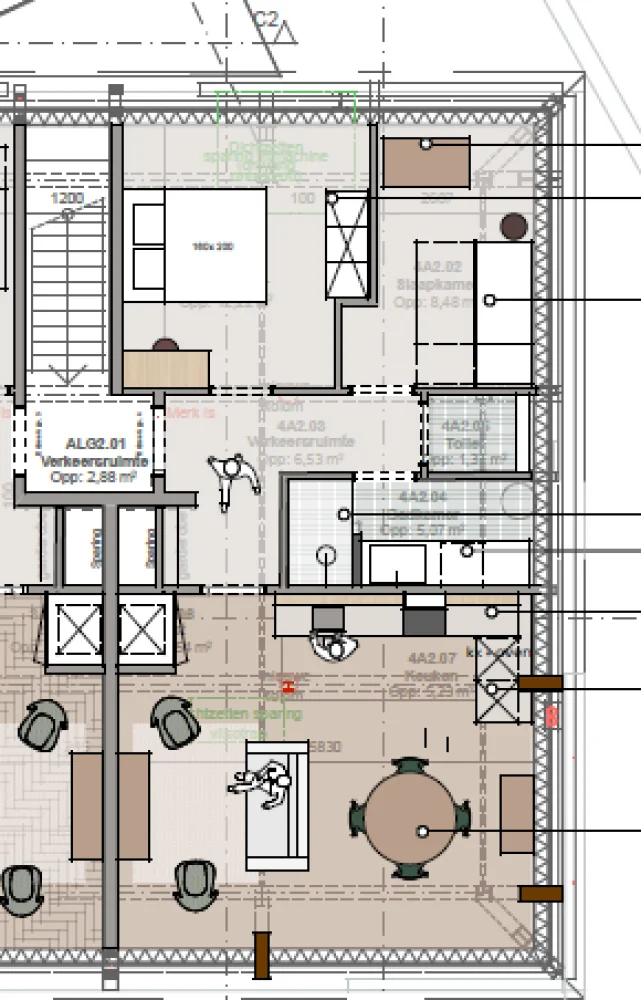 Foto van de Appartement gelegen aan de Grote Oosterwijck in Harderwijk