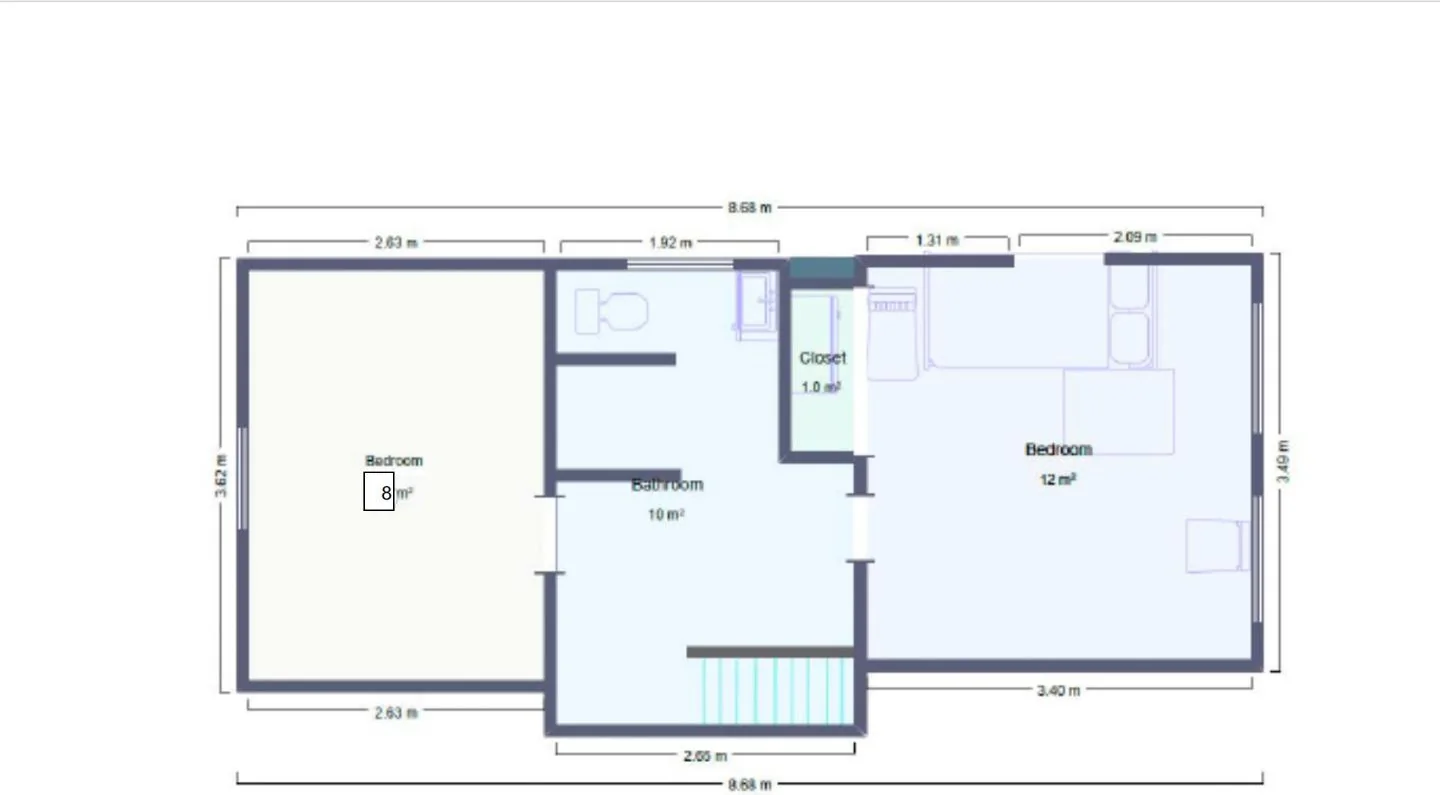 Foto van de Kamer gelegen aan de Kleiwegstraat in Gouda