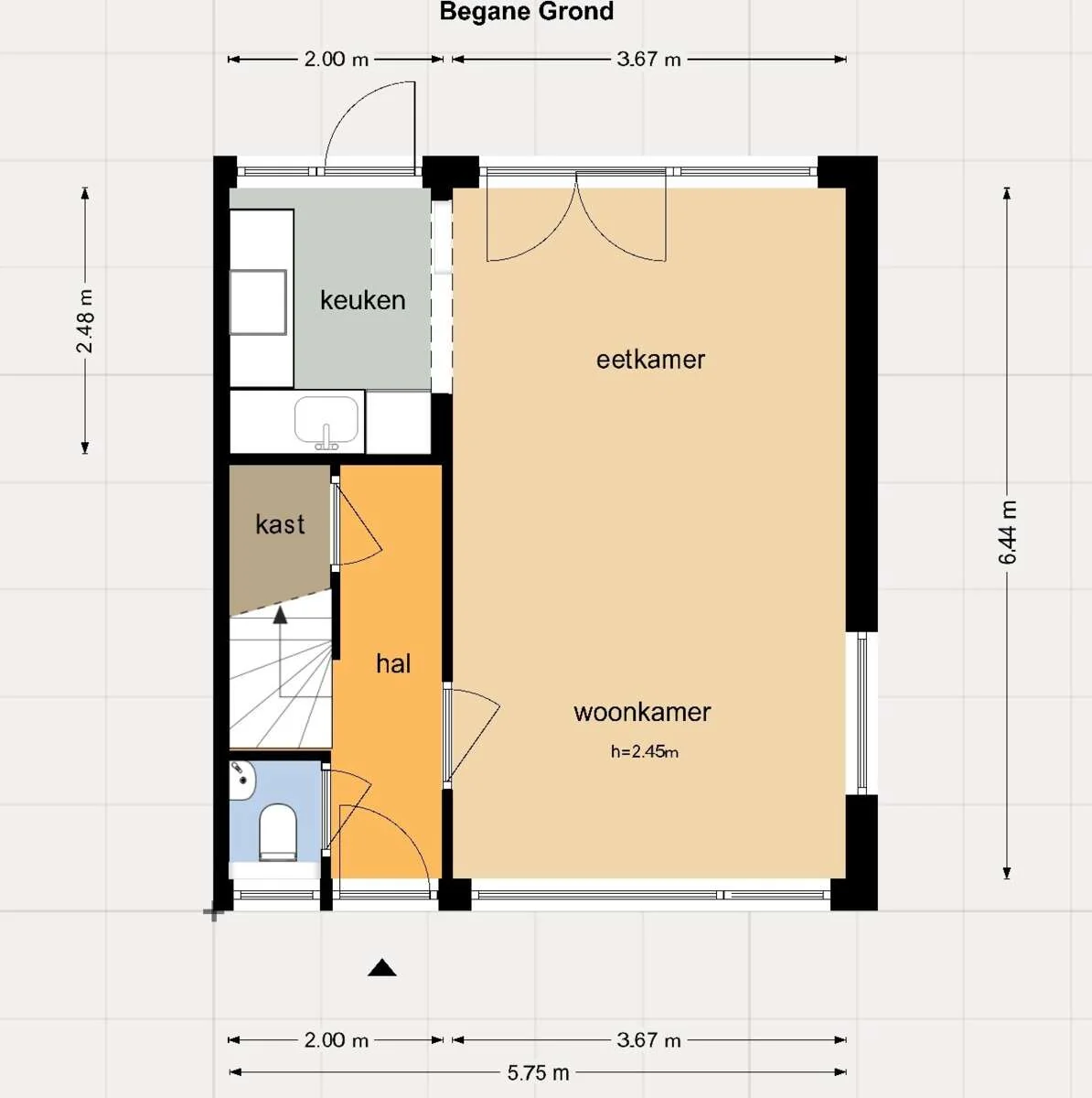 Foto van de Appartement gelegen aan de Mezenlaan in Dieren