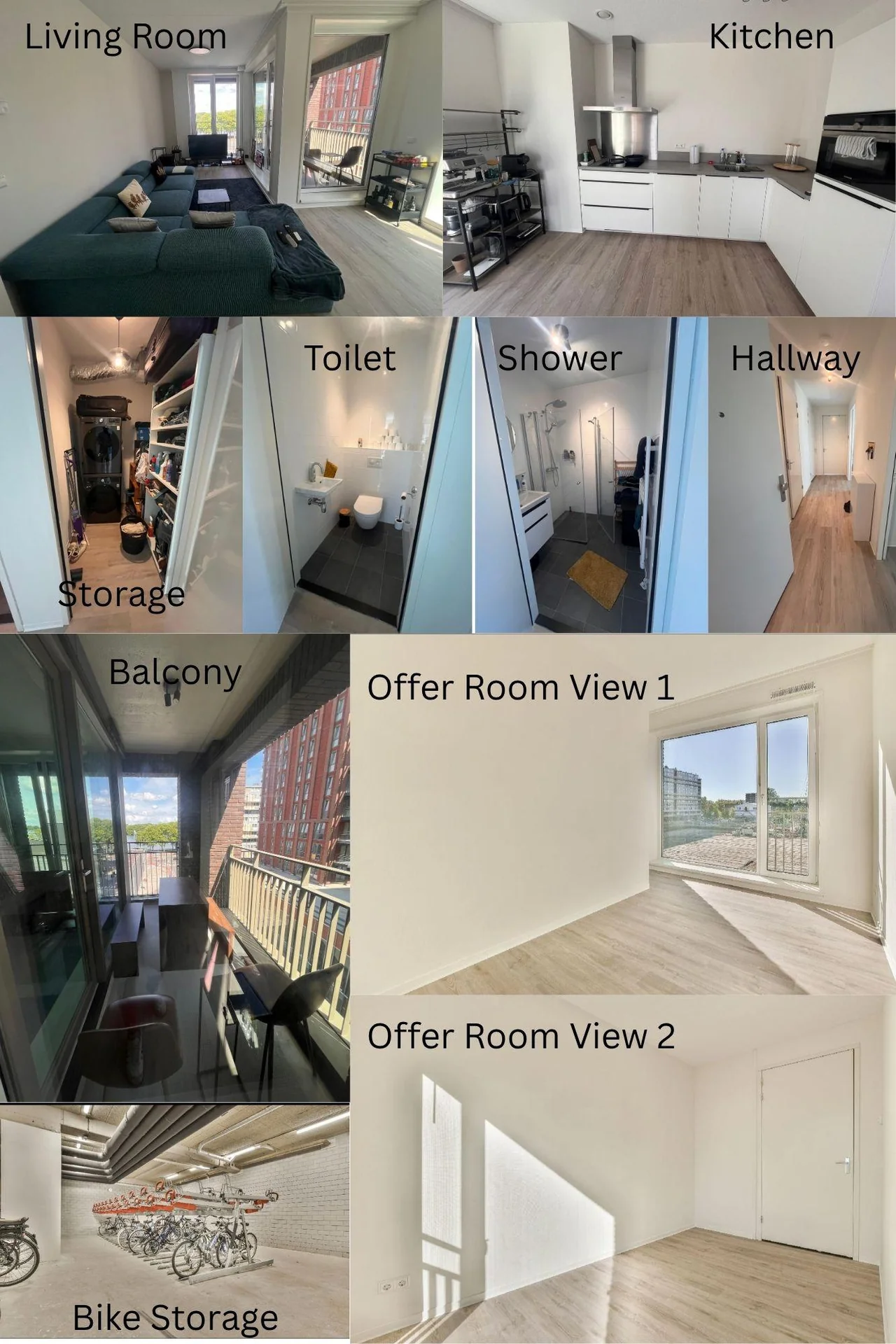 Foto van de Kamer gelegen aan de Osdorpplein in Amsterdam