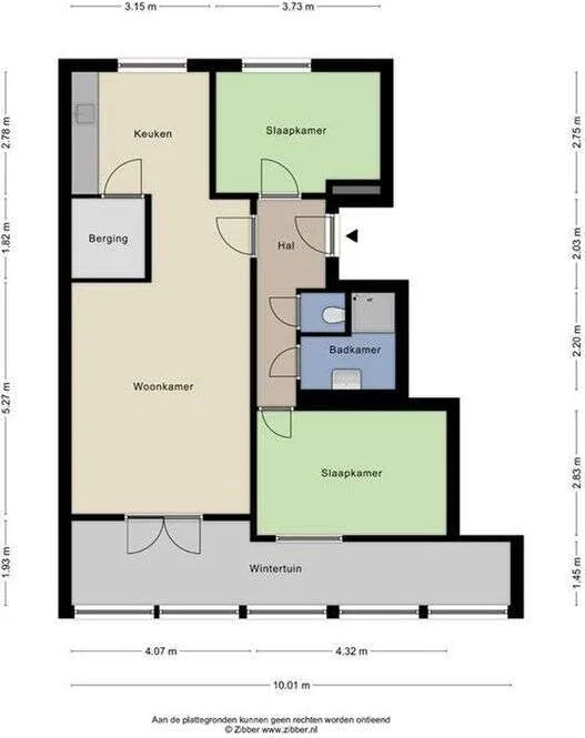 Foto van de Appartement gelegen aan de Sphinxlunet in Maastricht