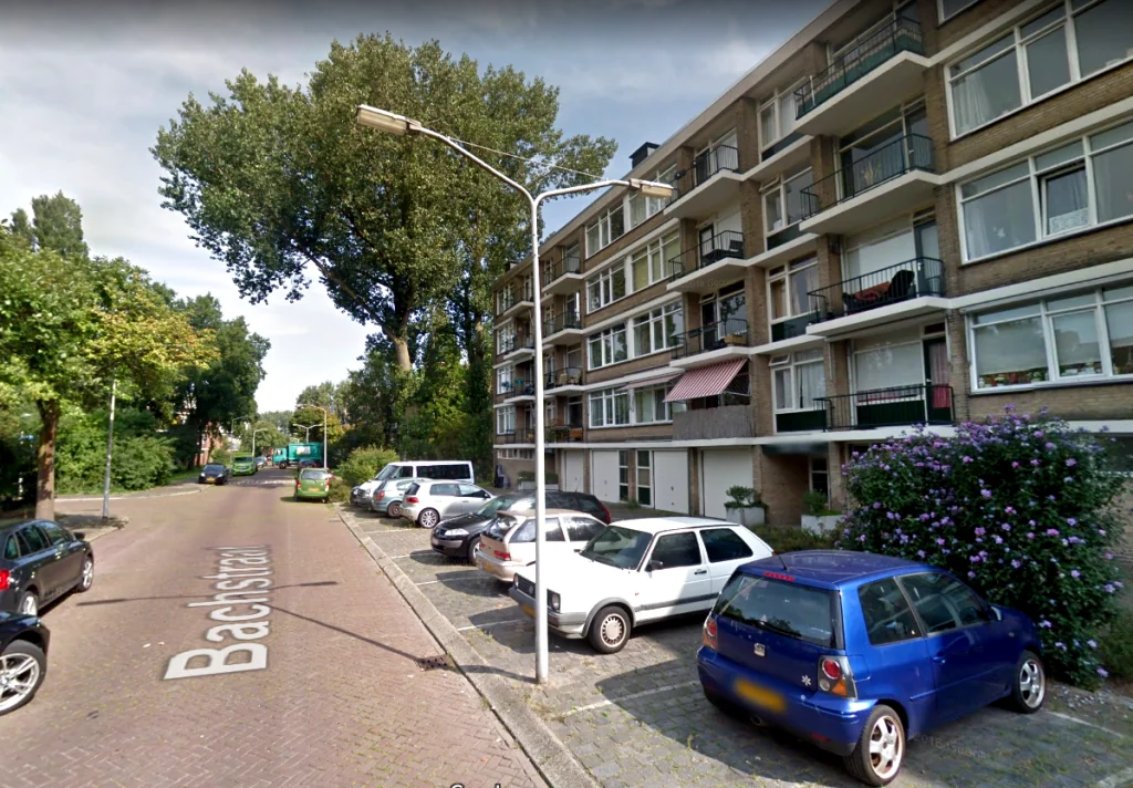 Foto van de Appartement gelegen aan de Bachstraat in Leiden