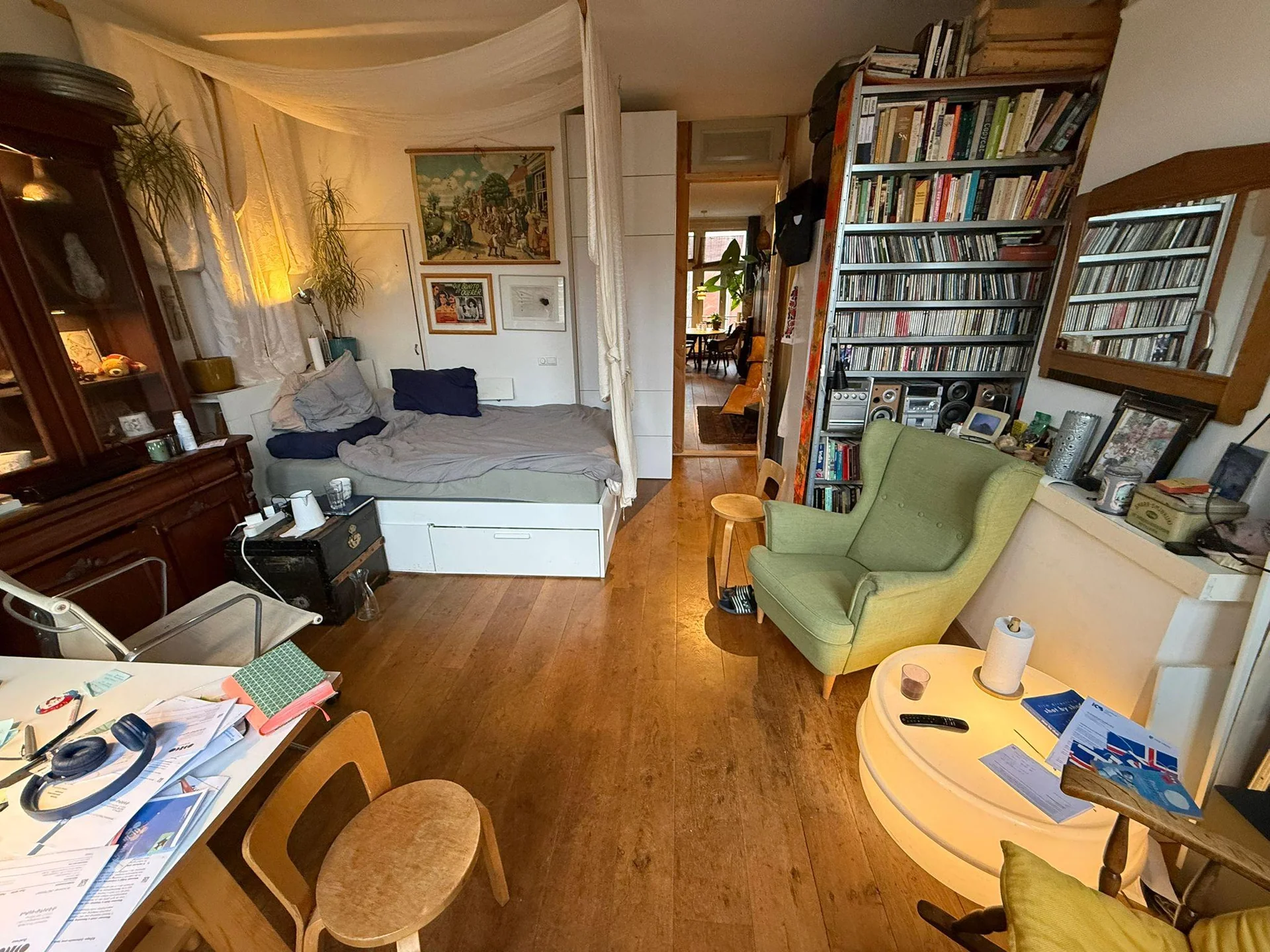 Foto van de Kamer gelegen aan de Nieuwe Prinsengracht in Amsterdam
