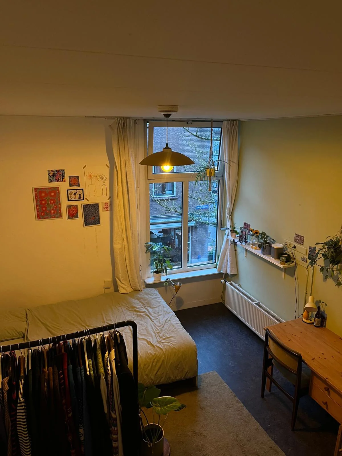 Foto van de Kamer gelegen aan de Kapelstraat in Wageningen