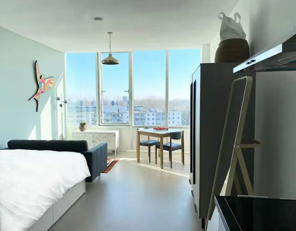 Foto van de Studio gelegen aan de Bos en Lommerplantsoen in Amsterdam