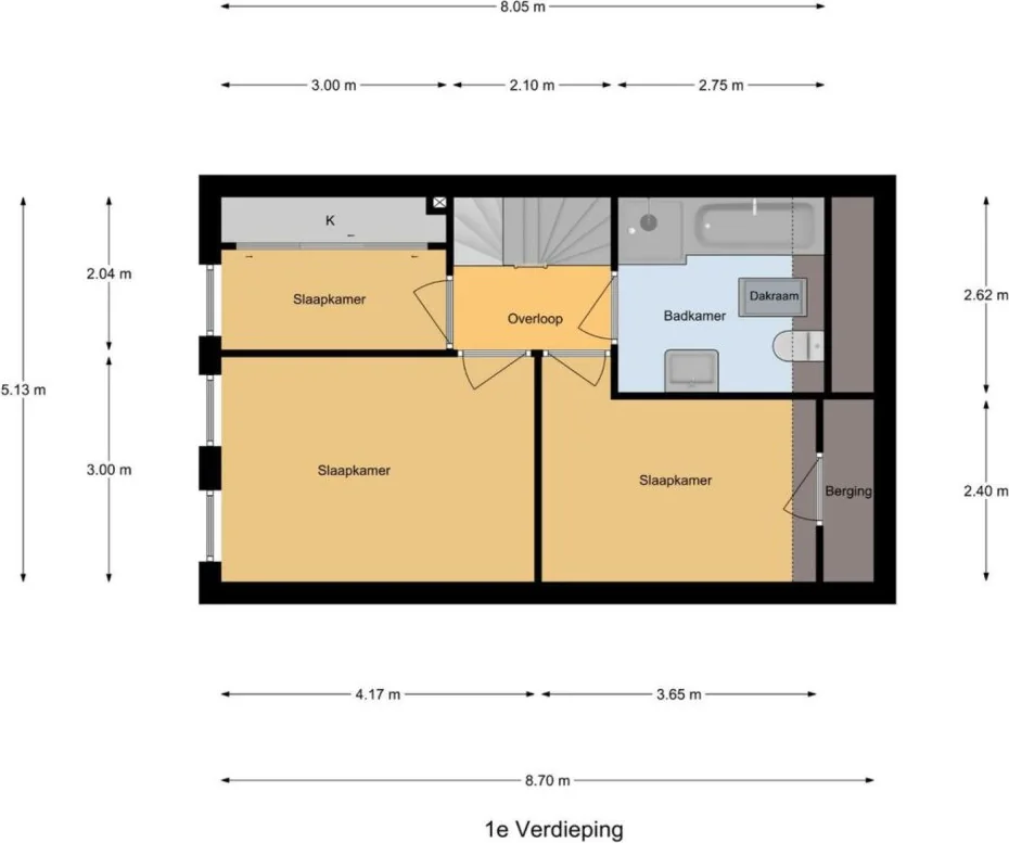 Foto van de Appartement gelegen aan de Dotterbloem in Kockengen