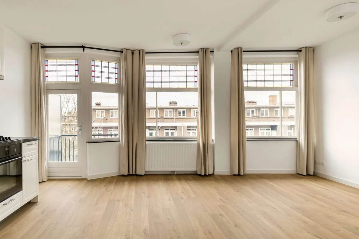 Foto van de Appartement gelegen aan de Elegaststraat in Amsterdam