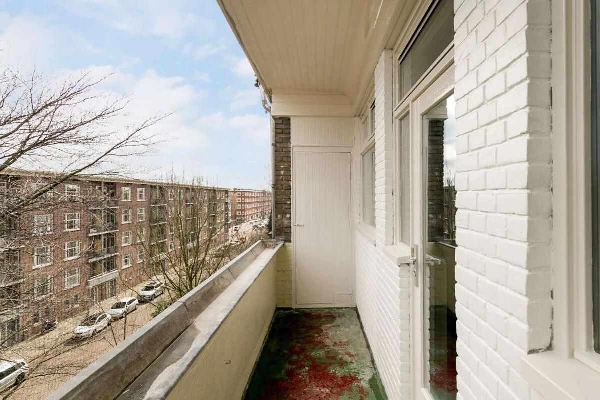 Foto van de Appartement gelegen aan de Elegaststraat in Amsterdam