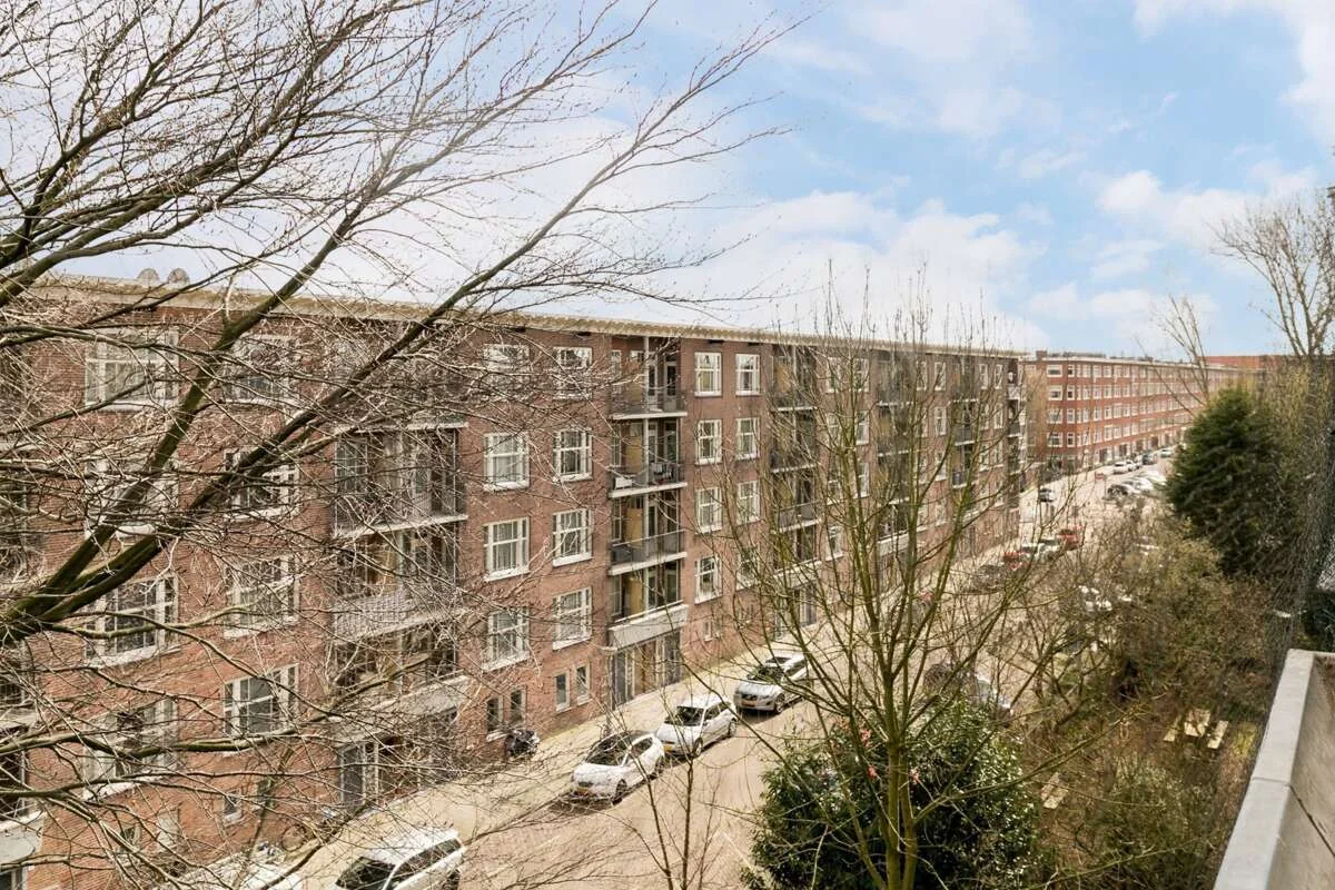 Foto van de Appartement gelegen aan de Elegaststraat in Amsterdam