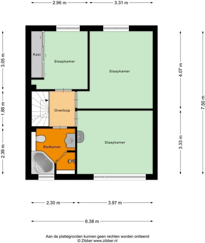 Foto van de Appartement gelegen aan de Irenestraat in Sint-Oedenrode