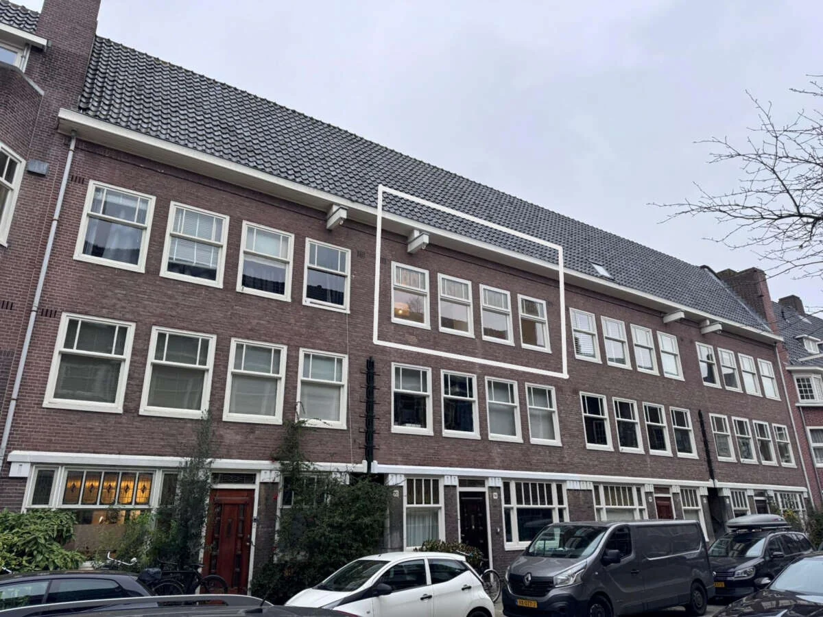 Foto van de Appartement gelegen aan de Eendrachtstraat in Amsterdam