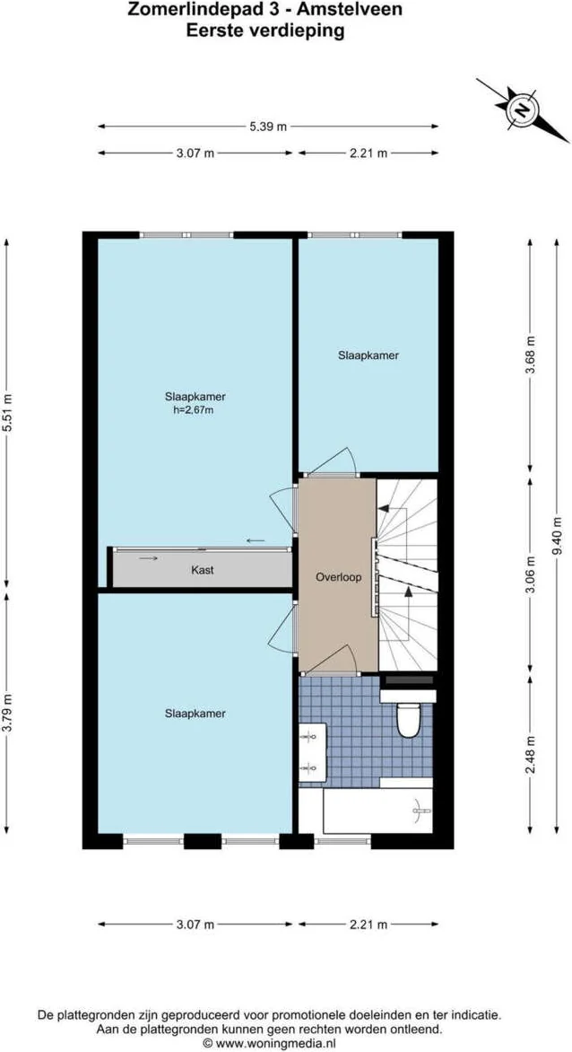 Foto van de Appartement gelegen aan de Zomerlindepad in Amstelveen