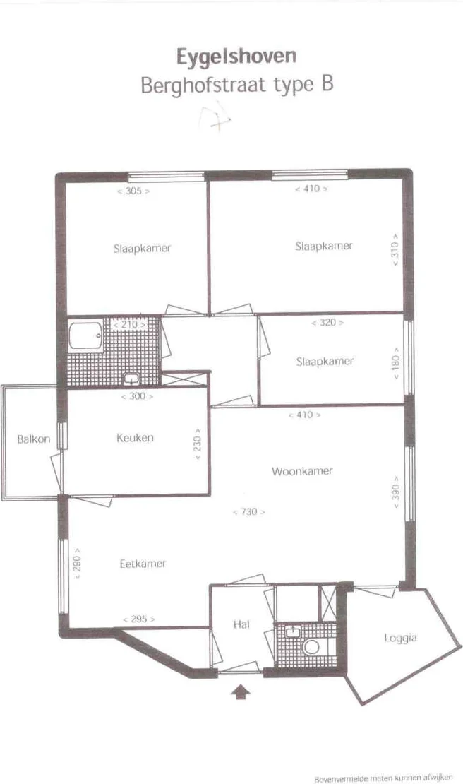 Foto van de Appartement gelegen aan de Berghofstraat in Eygelshoven