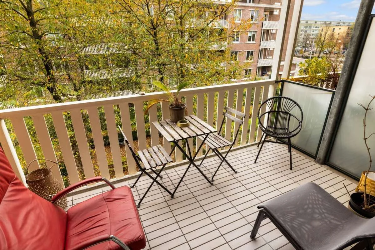 Foto van de Appartement gelegen aan de Akbarstraat in Amsterdam