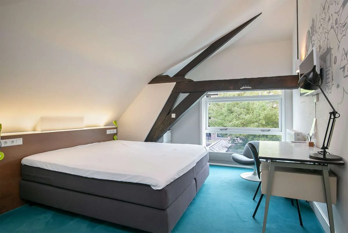 Foto van de Studio gelegen aan de Oudegracht in Utrecht