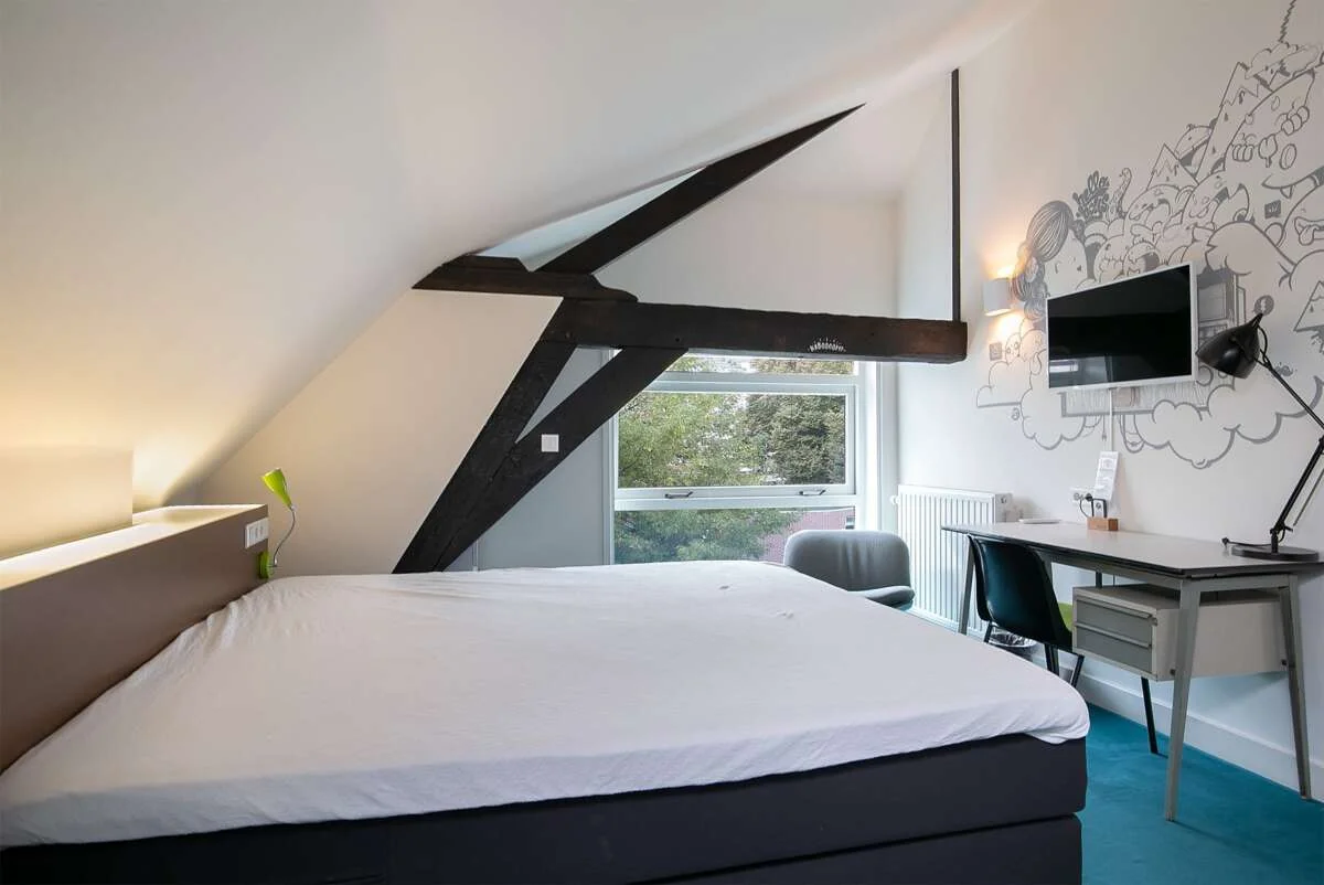 Foto van de Studio gelegen aan de Oudegracht in Utrecht