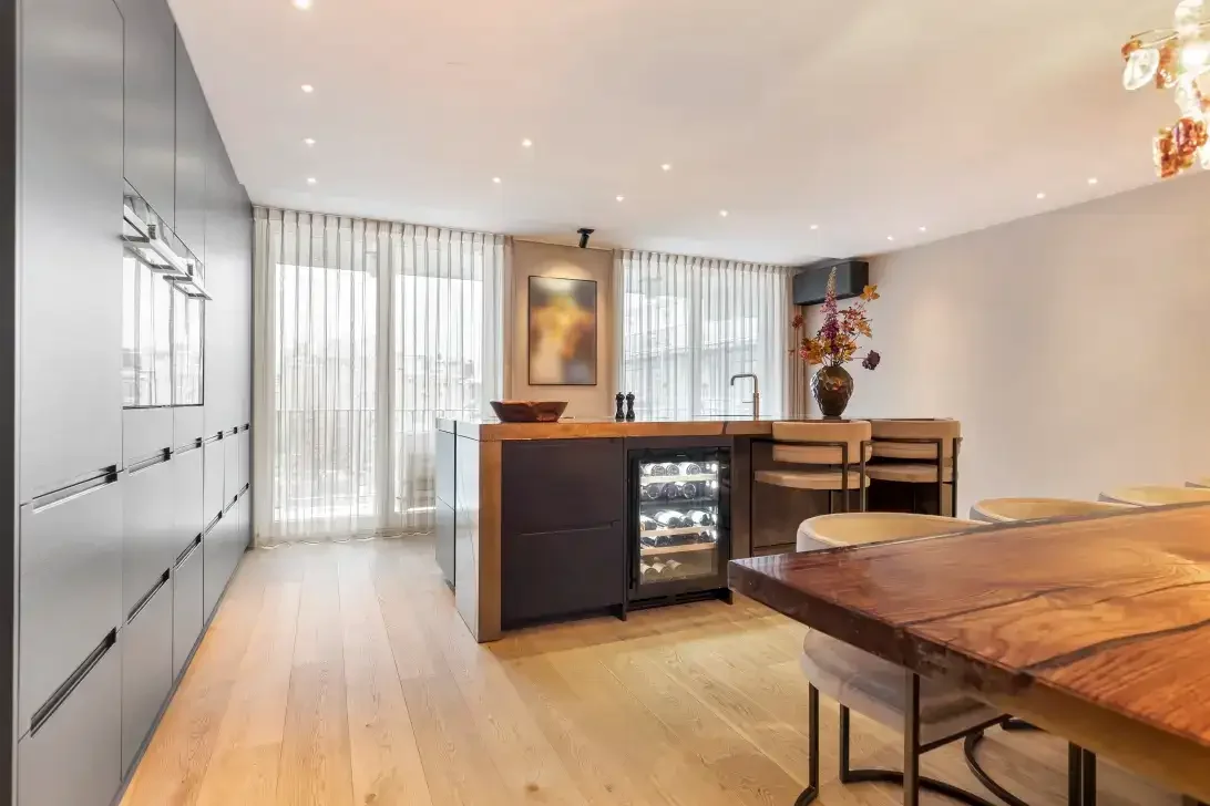 Foto van de Appartement gelegen aan de Pieter Langendijkstraat in Amsterdam