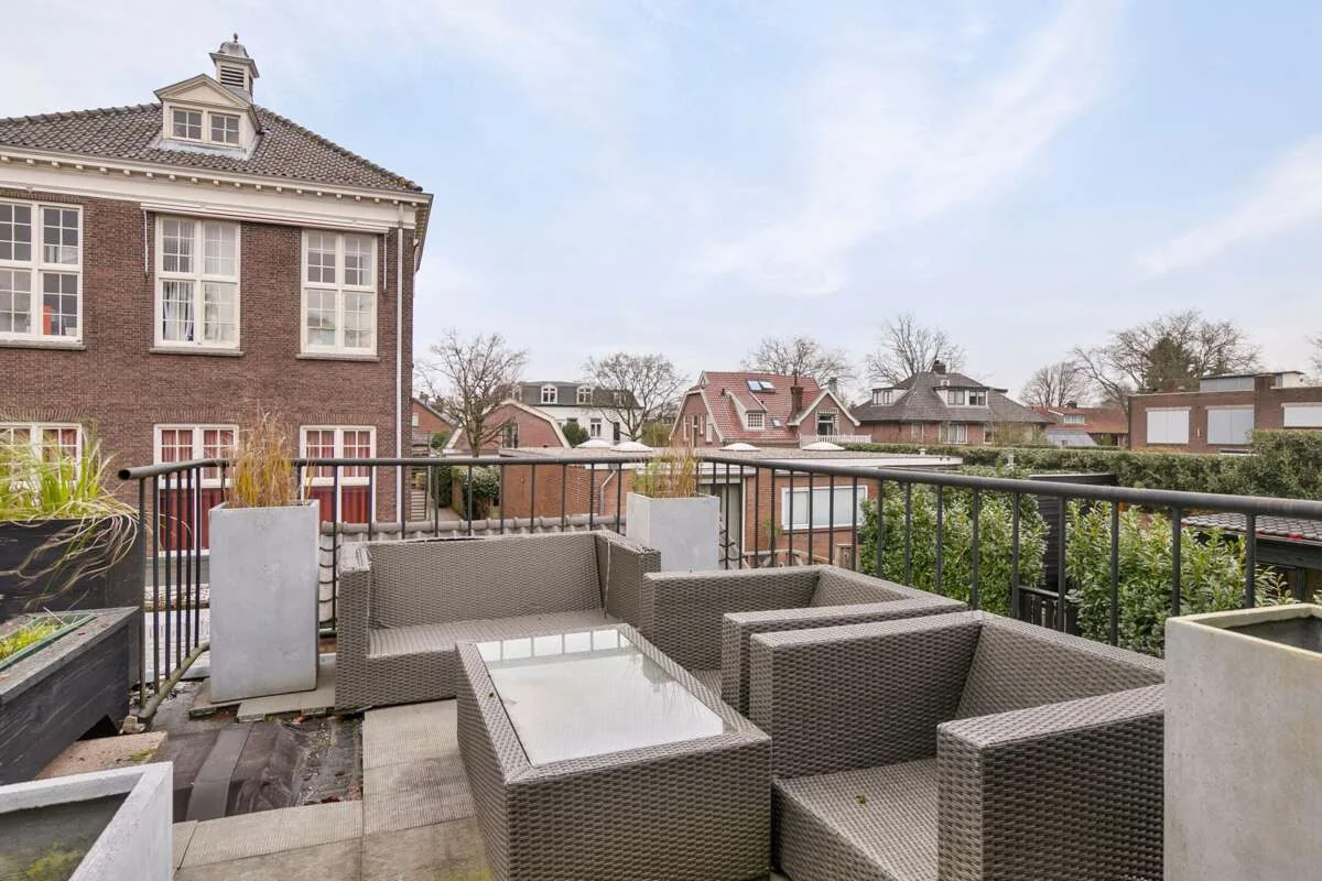 Foto van de Appartement gelegen aan de Burgemeester Penstraat in Baarn